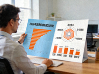 数据分析师使用图表展示2026年世界杯球队实力对比